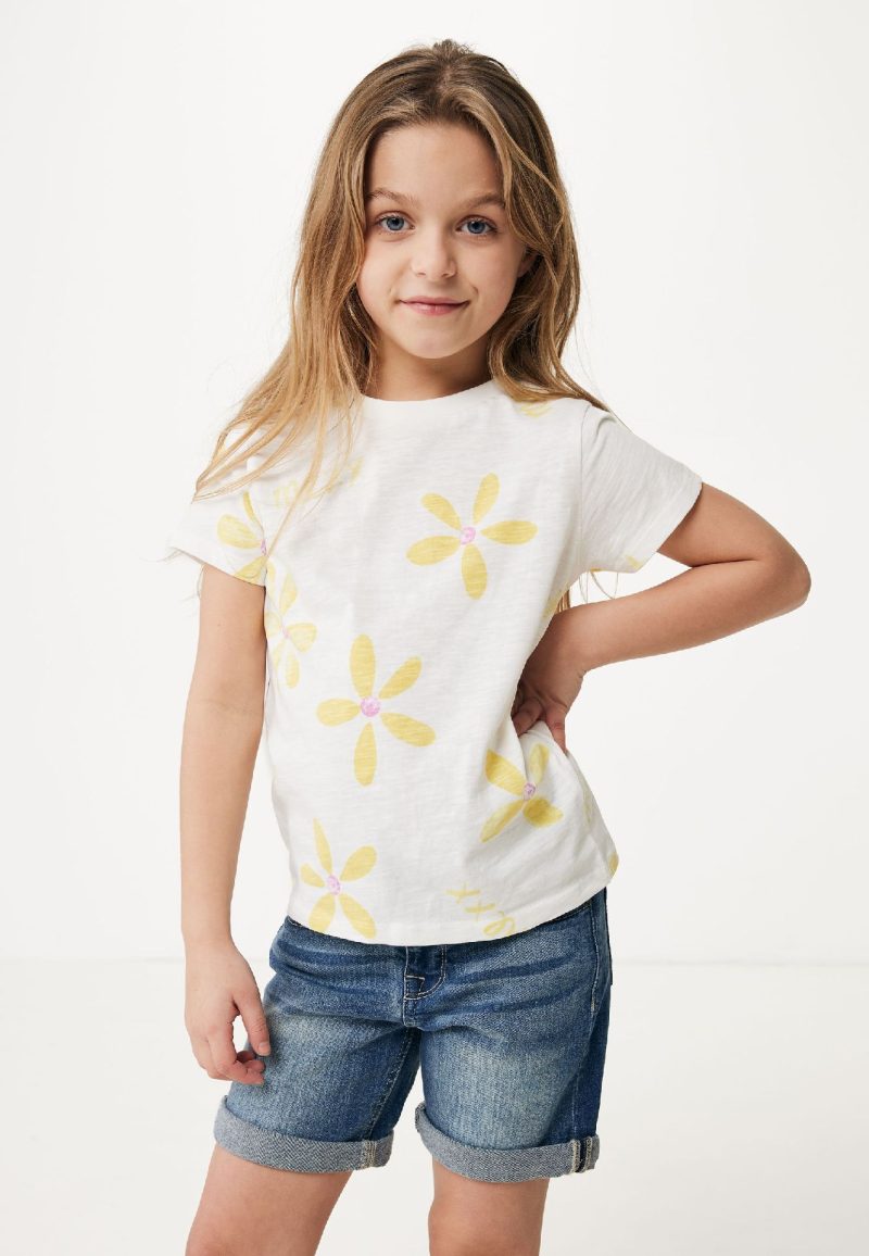 Printed short sleeve